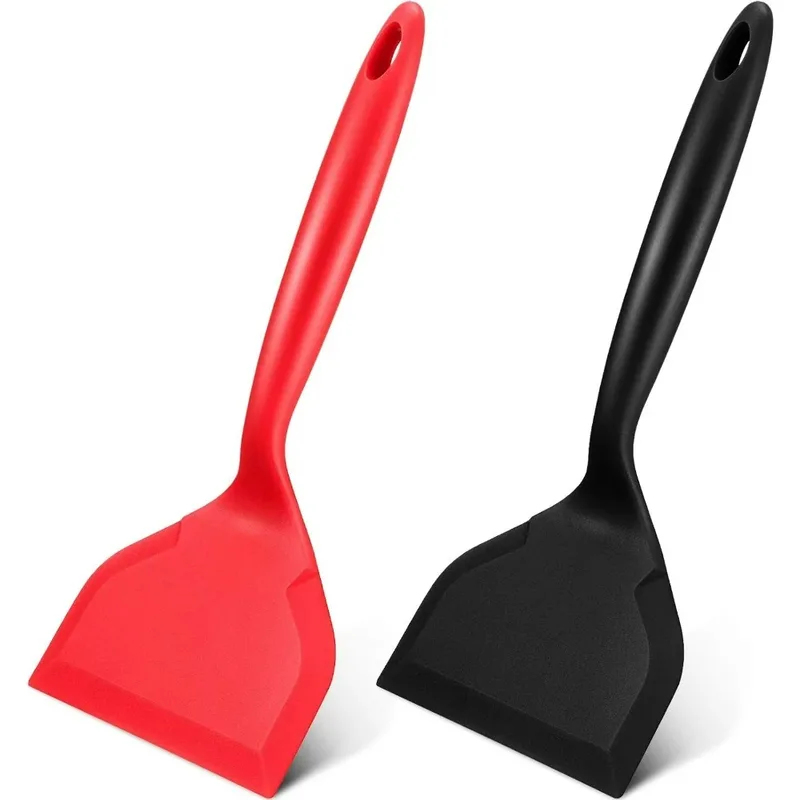 Okonomiyaki Spatula - Espátula de Silicone Antiaderente, Espátula Larga