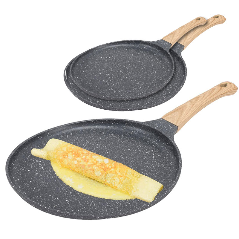 Egg Waffle Pan - Panela Antiaderente de Cerâmica para Ovos