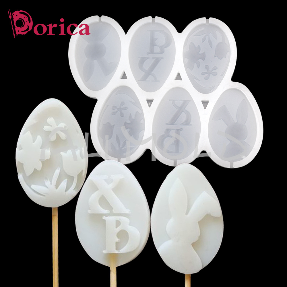 Bunny Cake Mold - Dorica coelho padrão ovos de páscoa