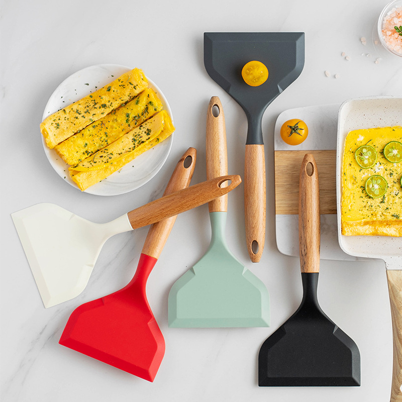 Okonomiyaki Spatula - Utensílios de cozinha de silicone de