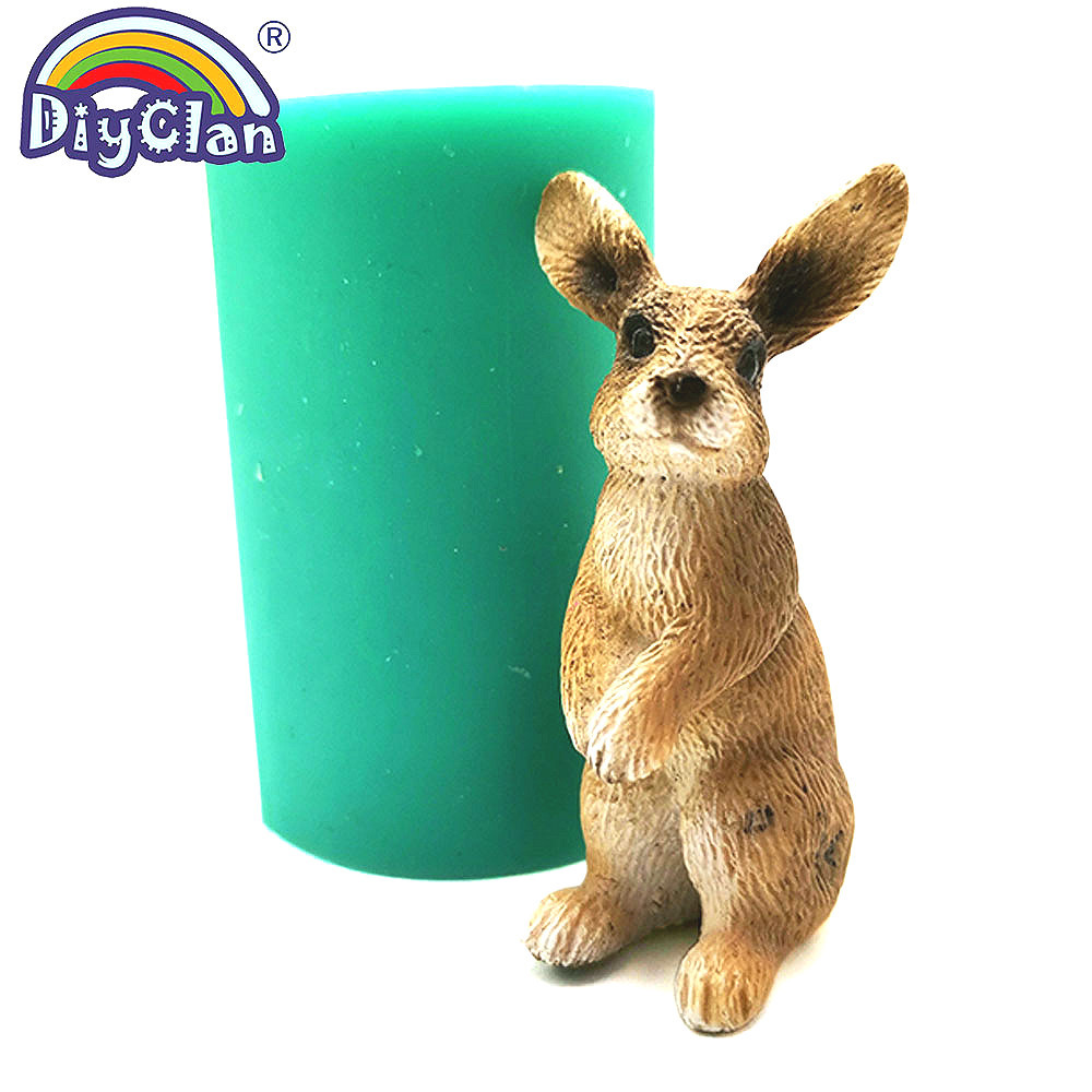 Molde de silicone de coelho 3D - Bunny Cake Mold avaliação e preço