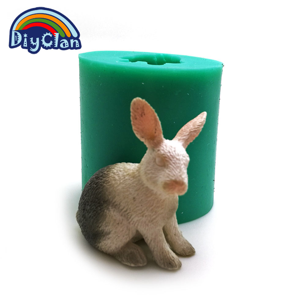 Molde de silicone de coelho 3D - Bunny Cake Mold avaliação e preço
