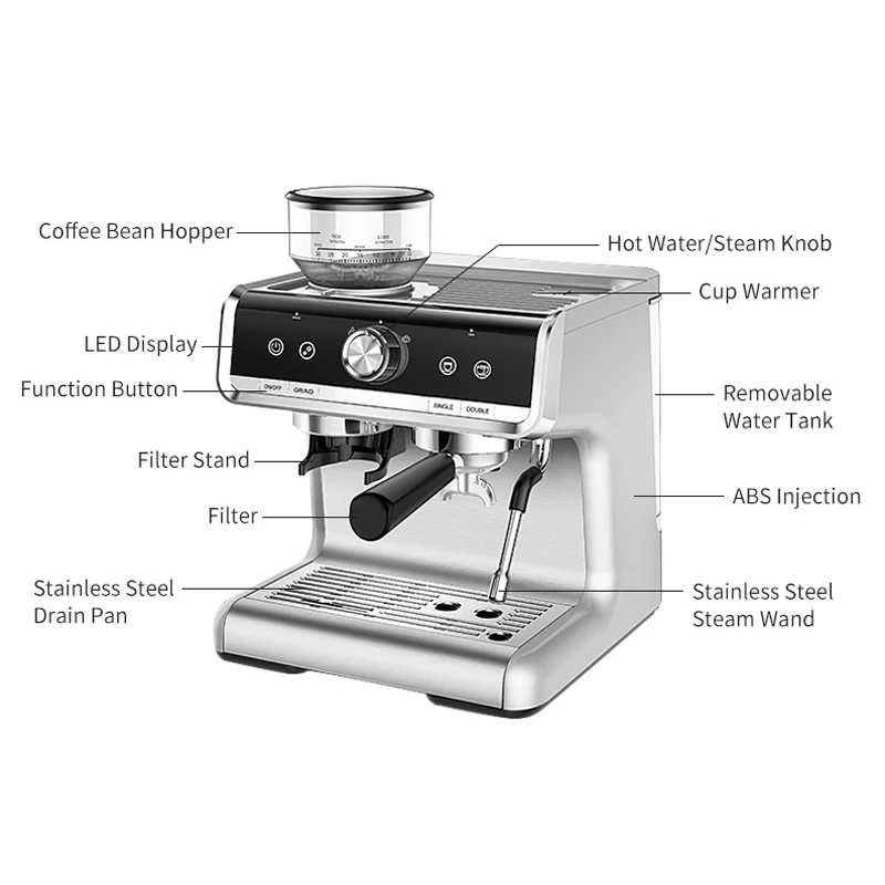 Máquinas de Café Barista Home  - Breville Espresso Barista Express avaliação e preço
