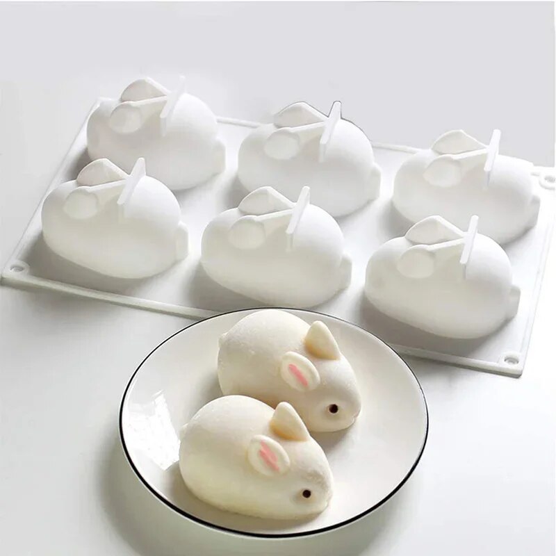 Molde de Silicone de Coelho pa - Bunny Cake Mold avaliação e preço