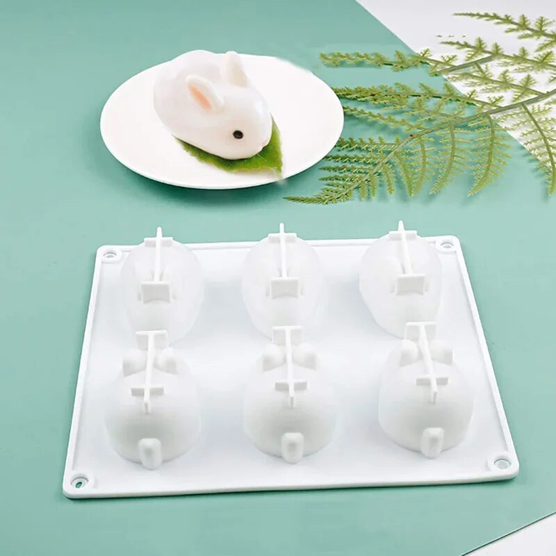 Molde de Silicone de Coelho pa - Bunny Cake Mold avaliação e preço