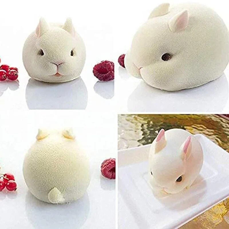 Molde de Silicone de Coelho pa - Bunny Cake Mold avaliação e preço