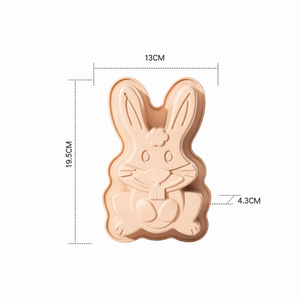 Molde de Silicone para Ovos de - Bunny Cake Mold avaliação e preço