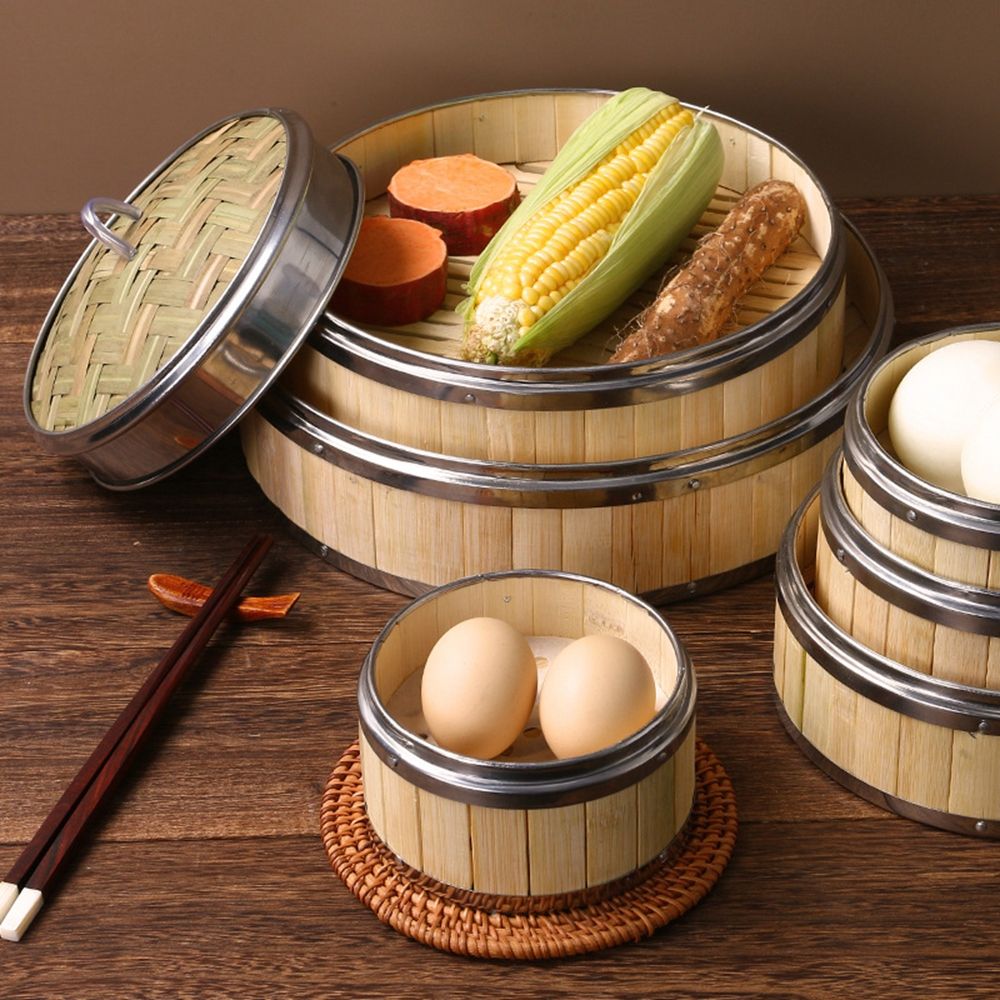 Cesto de Vapor de Bambu para D - Bao Steamer Bamboo avaliação e preço