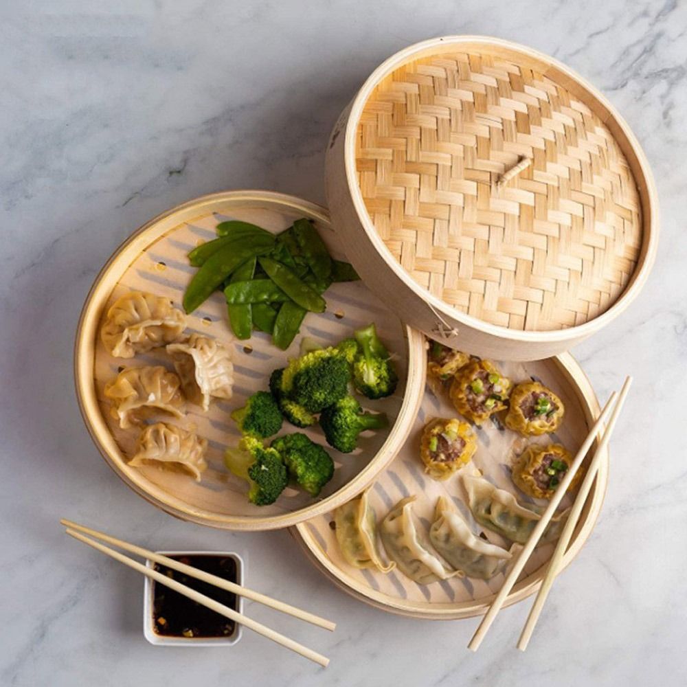 Cesto de Bambu para Cozimento  - Bao Steamer Bamboo avaliação e preço
