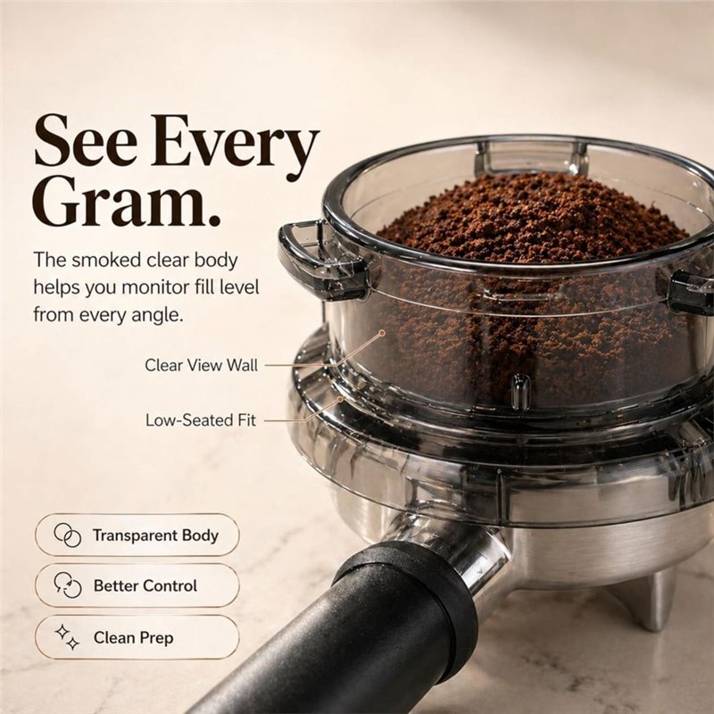 Funil de Dosagem A65T-Twist-Lo - Breville Espresso Barista Express avaliação e preço