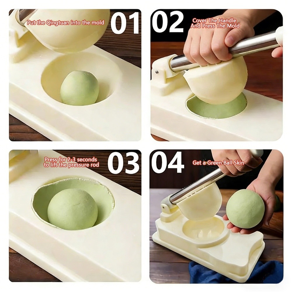 Novo Molde de Rolo para Fazer  - Dumpling Press Set avaliação e preço