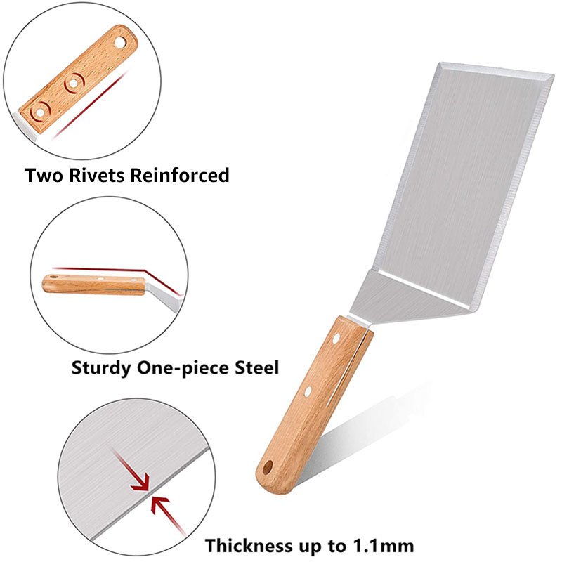 Conjunto de espátulas profissi - Okonomiyaki Spatula avaliação e preço