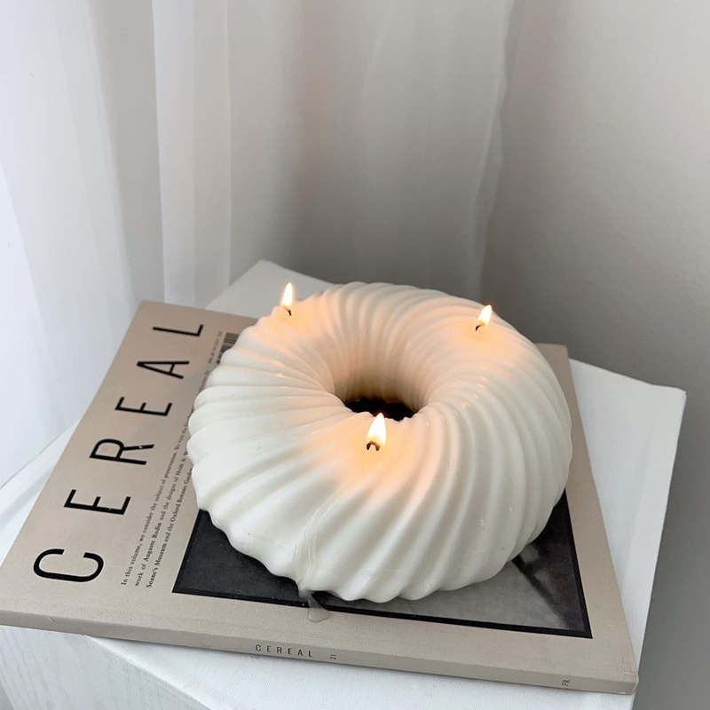 Molde de vela de silicone 3d g - Donut Mold Silicone avaliação e preço