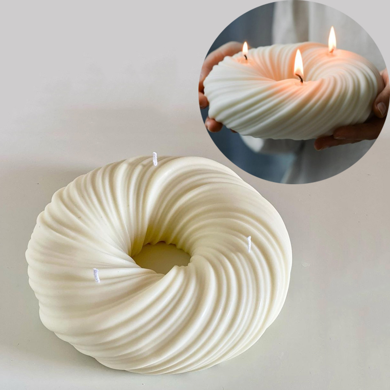 Molde de vela de silicone 3d g - Donut Mold Silicone avaliação e preço