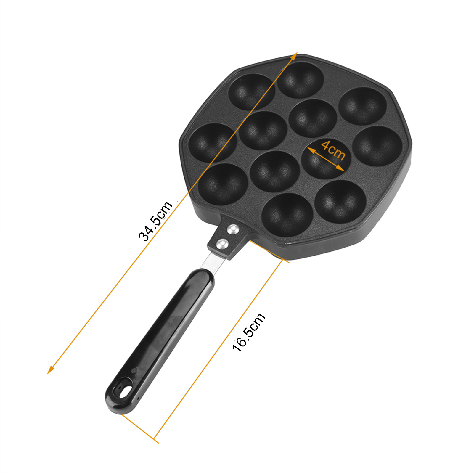 Forma de Alumínio Antiaderente - Takoyaki Grill Plate avaliação e preço