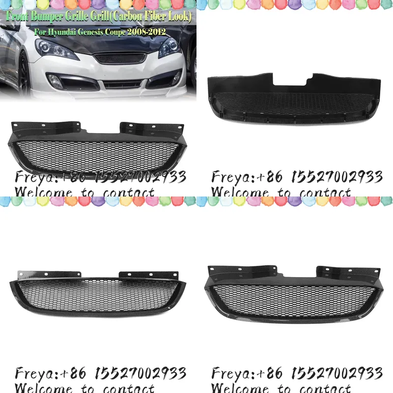 Grelha Frontal para Genesis Co - Crepe Pan Carbon avaliação e preço