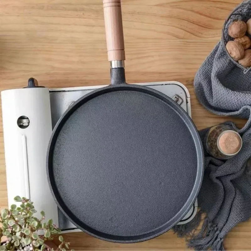 Frigideira de ferro fundido de - Mini Pancake Griddle avaliação e preço