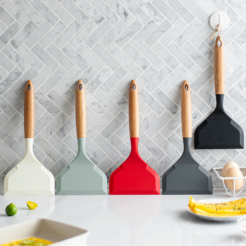Utensílios de cozinha de silic - Okonomiyaki Spatula avaliação e preço