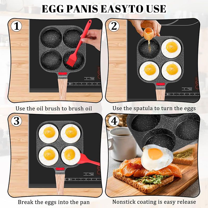 Frigideira de ovo aprofundada  - Egg Waffle Pan avaliação e preço