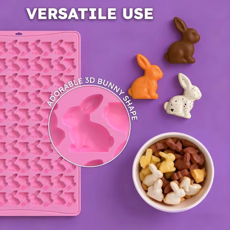 Molde de Silicone 100 Cavidade - Bunny Cake Mold avaliação e preço