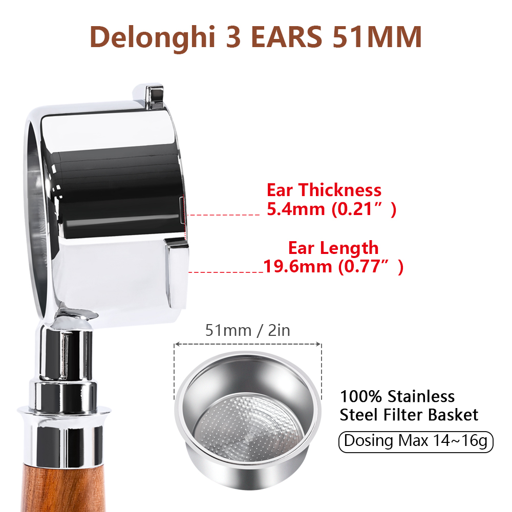 Portafilter sem fundo para caf - Delonghi Espresso Magnifica avaliação e preço