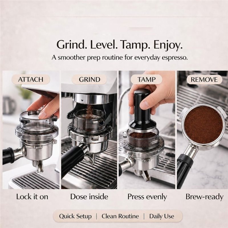 B51CNOVO! Funil de dosagem Twi - Breville Espresso Barista Express avaliação e preço