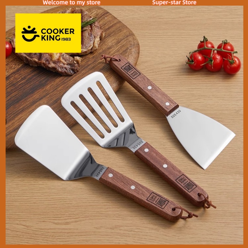 CoOKER KING Espátula de aço in - Okonomiyaki Spatula avaliação e preço