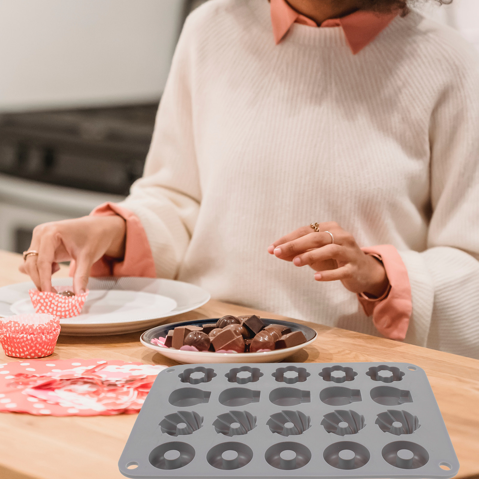 Molde de Silicone para Donuts  - Donut Mold Silicone avaliação e preço