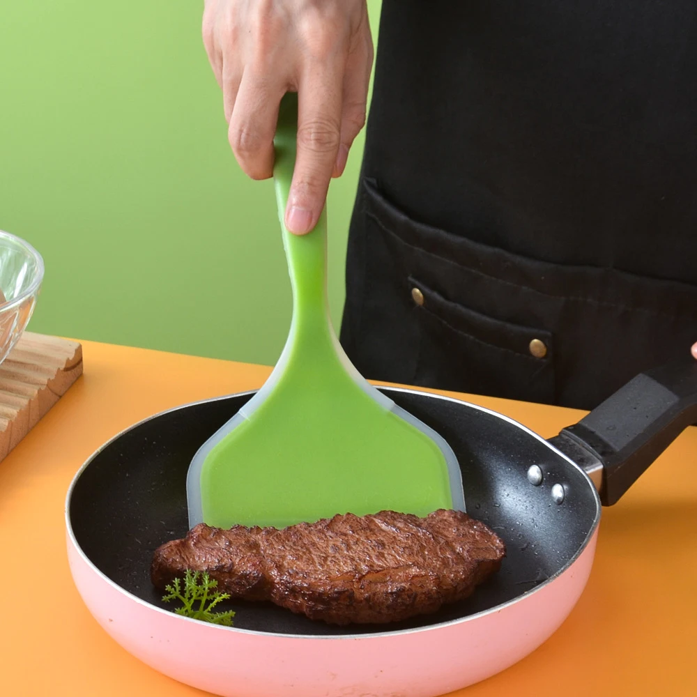 Espátula de silicone boca larg - Okonomiyaki Spatula avaliação e preço