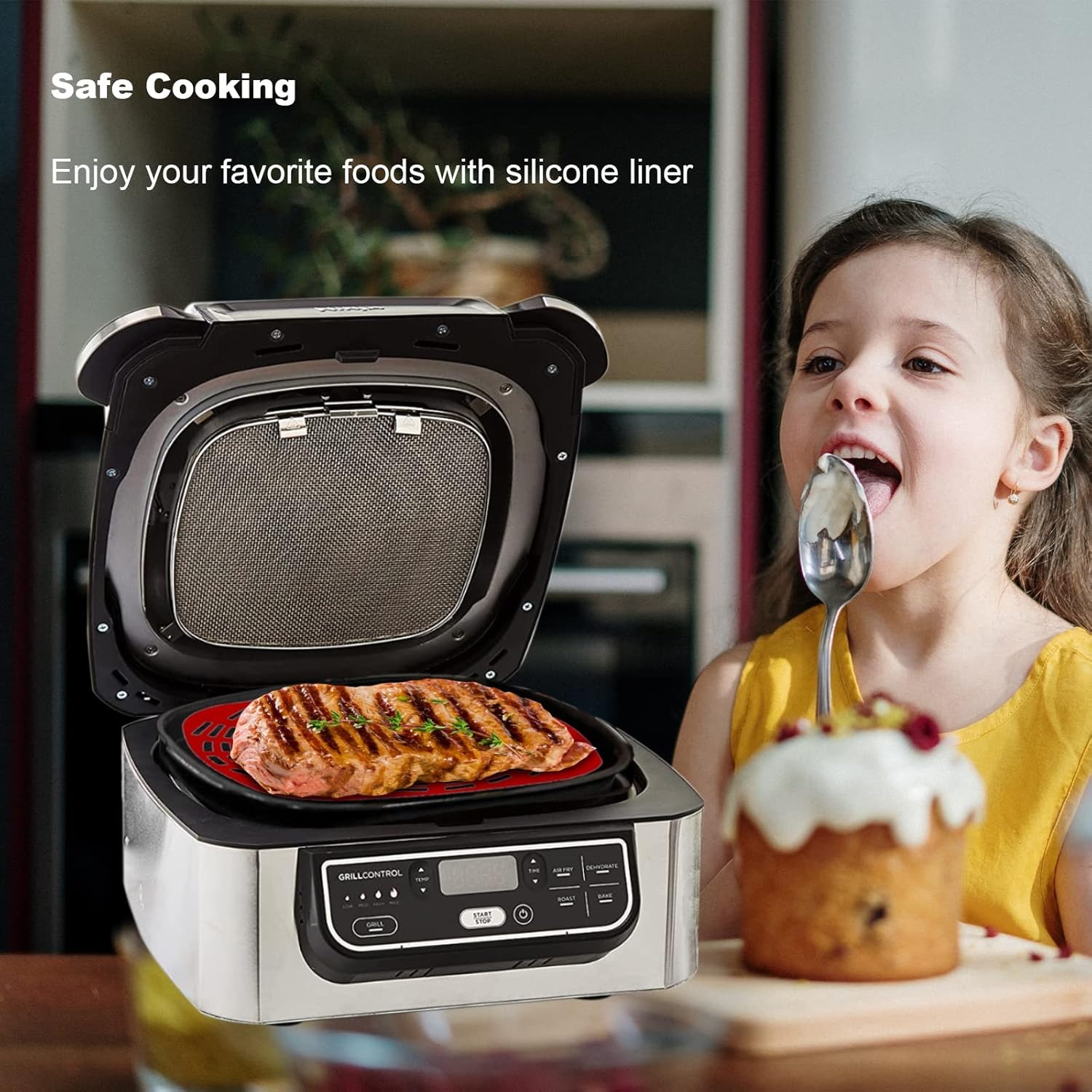 Conjunto de forro de silicone  - Ninja Air Fryer Af300 avaliação e preço