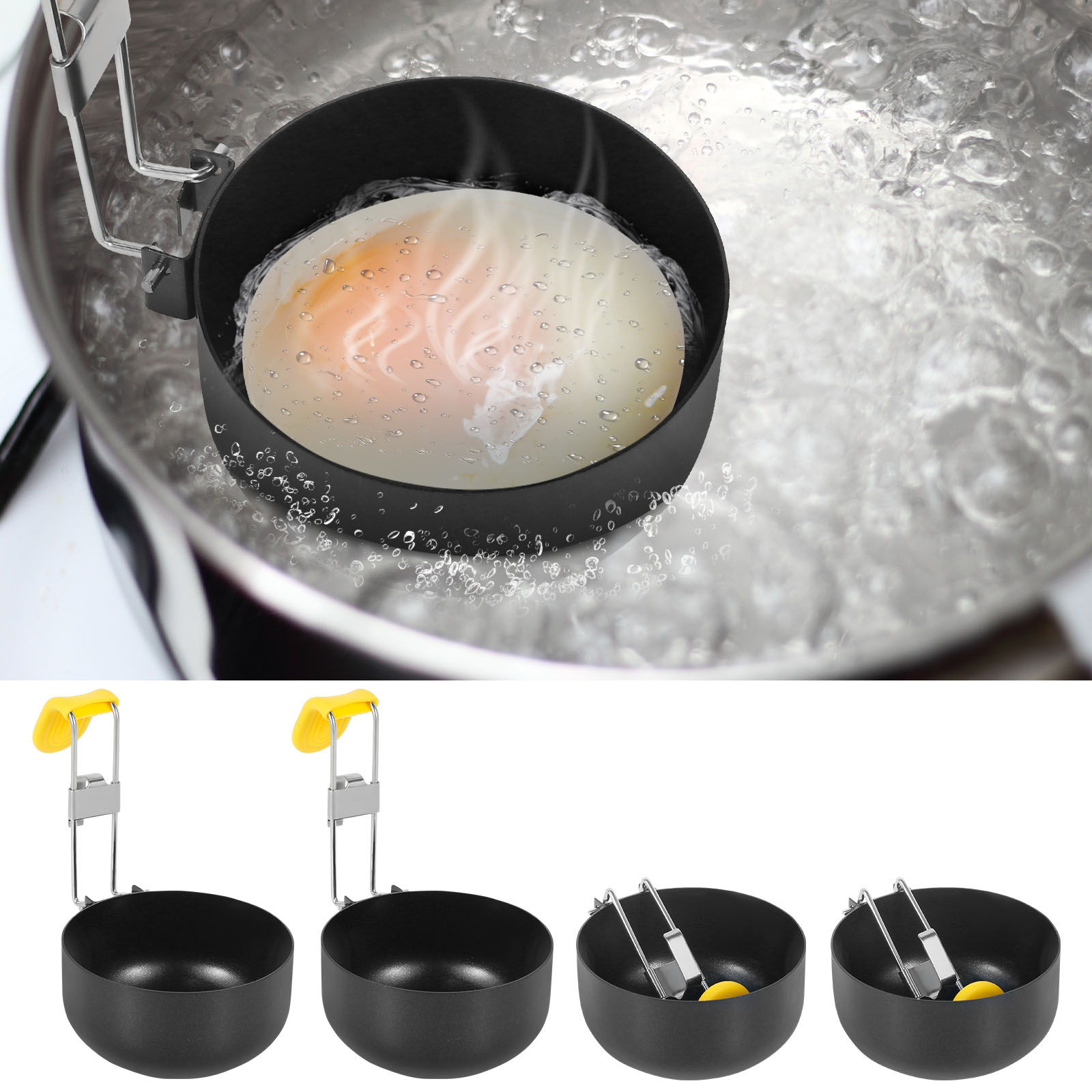 4 pacotes de pulidor de ovos d - Mini Pancake Griddle avaliação e preço